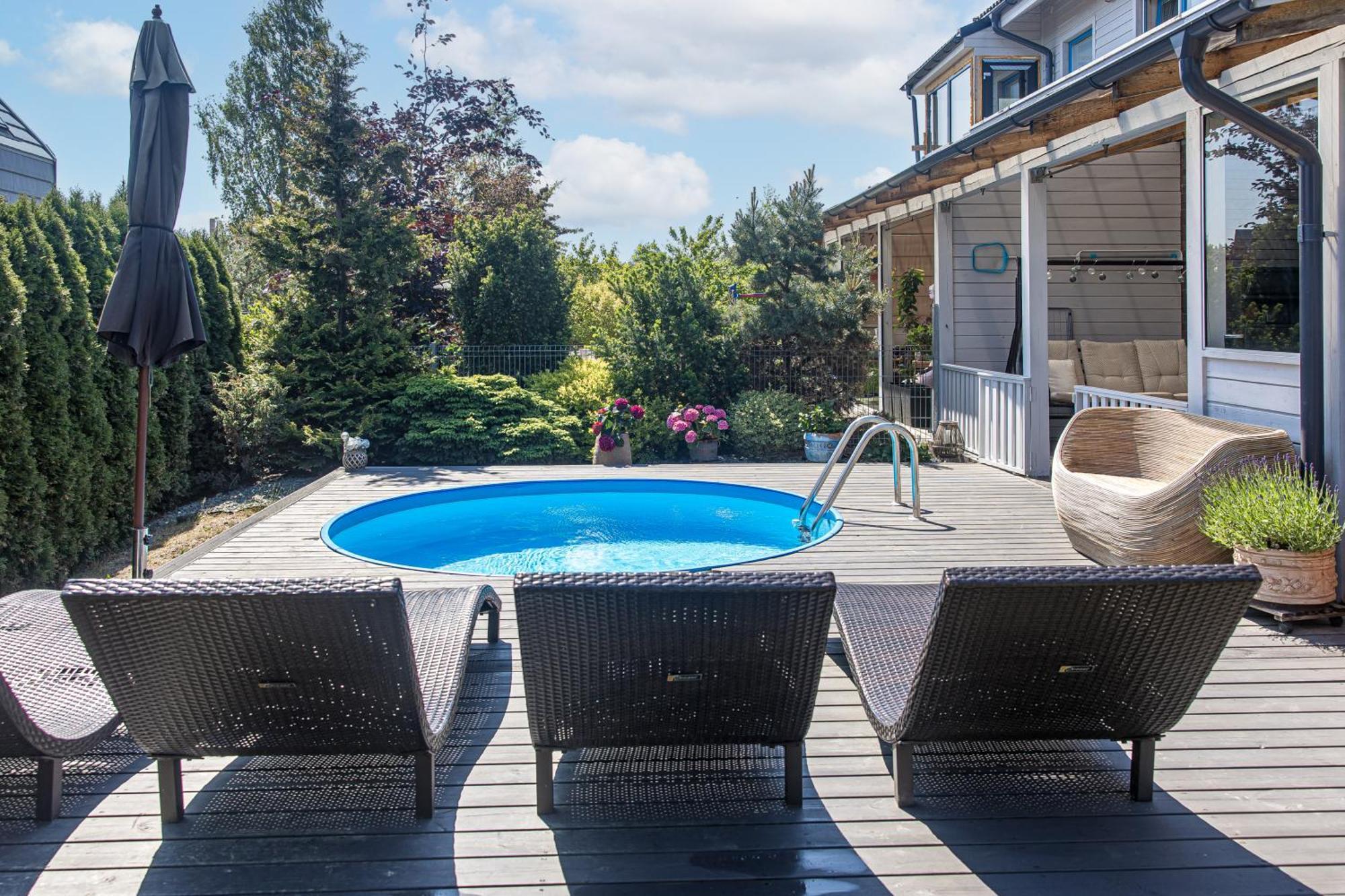 Villa With Private Pool Laumes Juosta Palanga Eksteriør billede